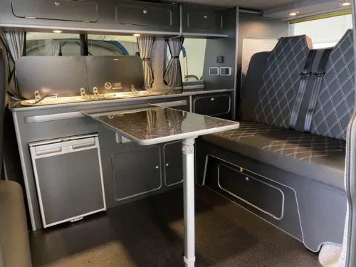 Photo 2 of 2019 69 Reg VW Transporter T6 102PS Brand New Campervan Conversion in GRAPE YELLOW