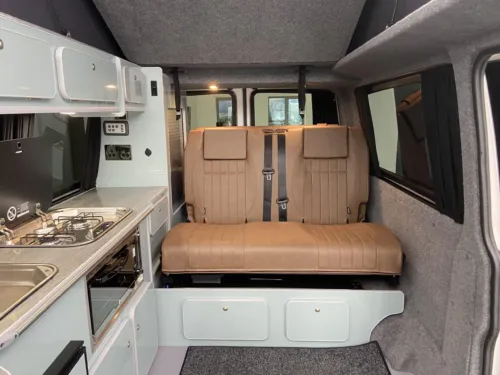 Photo 3 of 2021 21 Reg VW T6.1 110PS with Business Pack LWB Campervan Conversion with RIB Bed