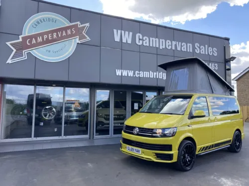 Photo 1 of 2019 69 Reg VW Transporter T6 102PS Brand New Campervan Conversion in GRAPE YELLOW