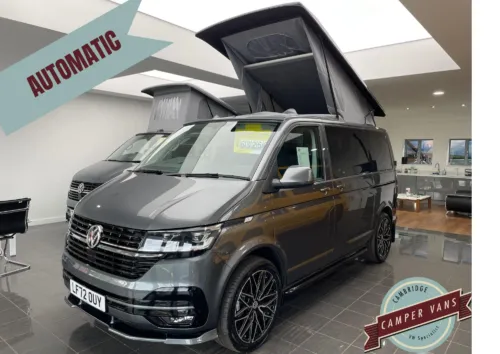 Photo 1 of 2022 72 Reg VW T6.1 T30 150DSG Highline Campervan Conv – Heated Seats, LED Lights, Towbar & More!