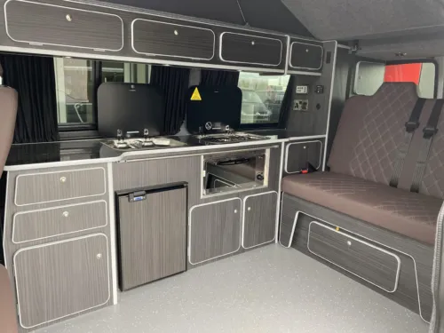 Photo 4 of 2017 17 Reg VW T6 HIGHLINE LWB 150DSG Brand New Campervan Conversion with Heater and Solar
