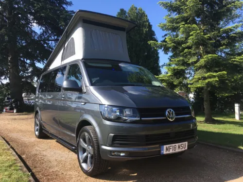 Photo 3 of 2018 18 Reg Volkswagen Transporter T6 150 DSG LWB with New Campervan Conversion and Diesel Heater