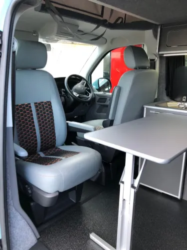 Photo 4 of 2021 21 Reg T6.1 110PS with Business Pack, Campervan Conversion with Heater and Solar Panel