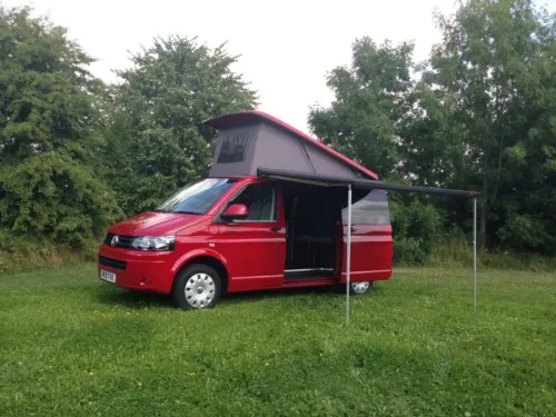 Photo of 2010 10 Reg Volkswagen T5 Transporter Brand New Camper Van Motorhome Conversion with Fiamma Awning