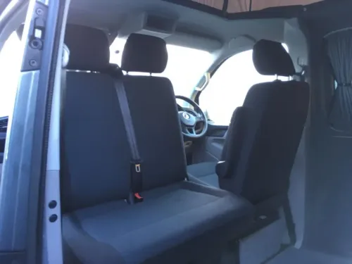 Photo 2 of 2017 17 Reg VW T6 Trendline 102PS Brand New Pop Top Day Van Conversion 6 Seater with Air Con