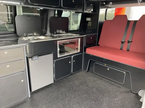 Photo 4 of 2021 21 Reg T6.1 LWB 150DSG with Business Pack Brand New Campervan Conversion in Candy White
