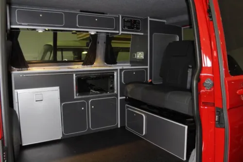 Photo 4 of 2017 17 Reg Volkswagen Transporter Brand New Campervan Motorhome Conversion with Crash-Tested Bed
