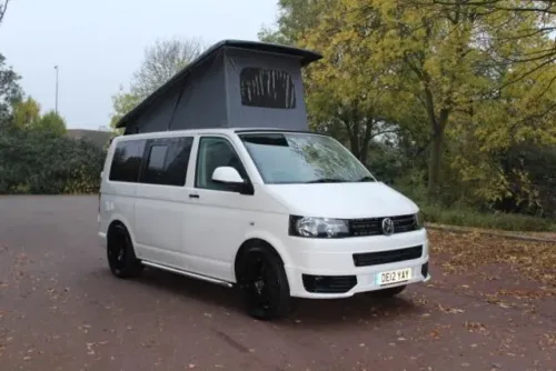 Photo 3 of 2012 12 Reg Volkswagen T5 Transporter Brand New Camper Van Motorhome Conversion, Crash-Tested Bed