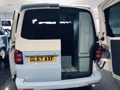 Photo 3 of 2017 67 Reg T6 Trendline in Two-Tone White/Blue with Brand New Campervan Conversion