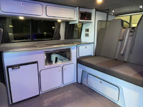 Photo 4 of 2018 18 Reg VW T6 Highline 102ps in Silver with Brand new Campervan Conversion