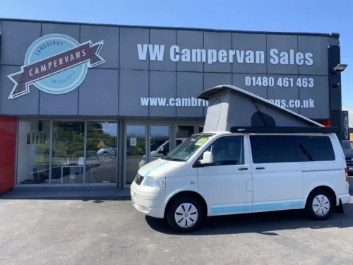 Photo 1 of 2009 09 Reg T5 T30 130PS Automatic Campervan Conversion with Solar and Fiamma