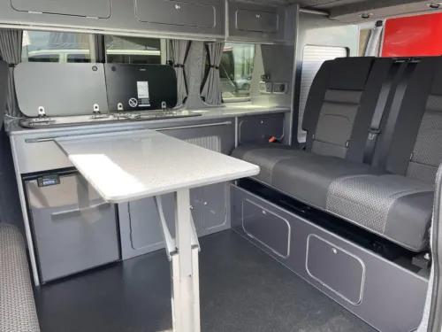 Photo 2 of 2020 70 Reg T6.1 110PS Highline with Brand New Campervan Conversion inc RIB, Heater & Solar