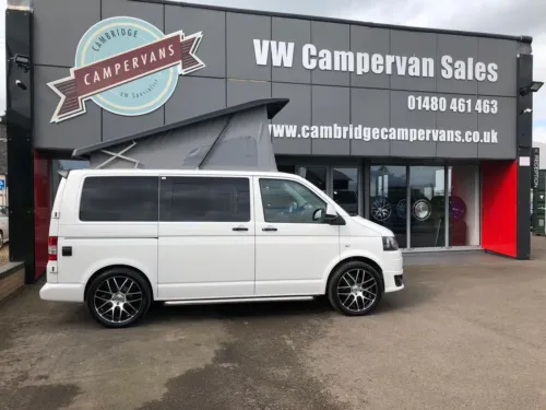 Photo of Volkswagen Campervan T5 TDi 140 Air Con 6 Seater Brand New Pop Top Day Van Conversion, with RIB bed