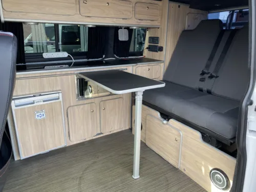 Photo 4 of 2016 66 Reg Volkswagen Transporter T6 102PS Campervan Conversion with Heater & Fiamma F45 Awning