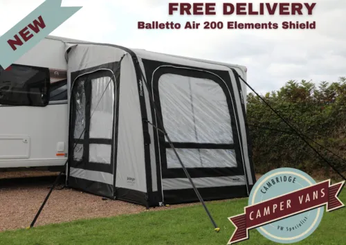 Photo of Vango Balletto Air 200 Elements Shield Caravan Awning