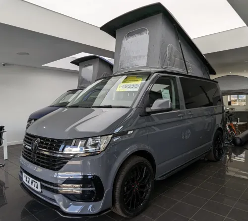 Photo of 2021 21 REG VW T6.1 WITH BUSINESS PACK 110PS SWB TAILGATE – BRAND NEW “WEEKENDER” CAMPERVAN CONVERSION