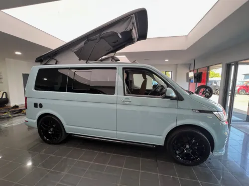 Photo 4 of 2021 21 Reg VW T6.1 110PS with Business Pack and Campervan Conversion & Reimo Rail