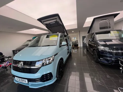 Photo 5 of 2021 21 Reg VW T6.1 110PS with Business Pack and Campervan Conversion & Reimo Rail