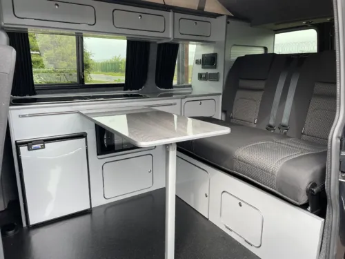 Photo 3 of 2023 23 REG VW T6.1 HIGHLINE 110PS SWB TAILGATE – REAR CAMERA & CAB CARPET – BRAND NEW CAMPERVAN CONVERSION