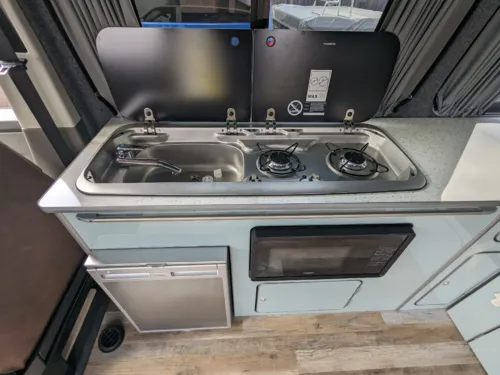 Photo 3 of BRAND NEW VW T6.1 110PS BUSINESS PACK LWB BARN DOORS IN CANDY WHITE & ASCOT GREY