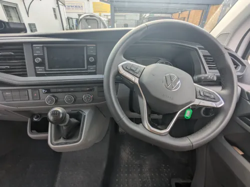 Photo 5 of BRAND NEW VW T6.1 110PS BUSINESS PACK LWB BARN DOORS IN CANDY WHITE & ASCOT GREY