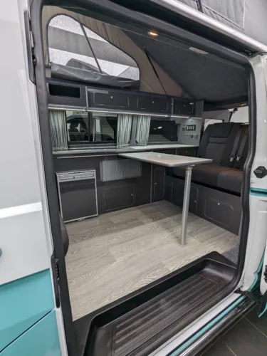 Photo 4 of 2023 23 REG VW T6.1 WITH BUSINESS PACK 110PS LWB BARN DOORS – BRAND NEW CAMPERVAN CONVERSION