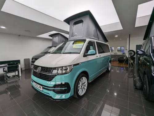 Photo 1 of 2023 23 REG VW T6.1 WITH BUSINESS PACK 110PS LWB BARN DOORS – BRAND NEW CAMPERVAN CONVERSION