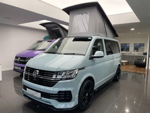 Photo 1 of 2023 73 REG VW T6.1 WITH BUSINESS PACK 110PS SWB TAILGATE – REAR CAMERA – BRAND NEW CAMPERVAN CONVERSION