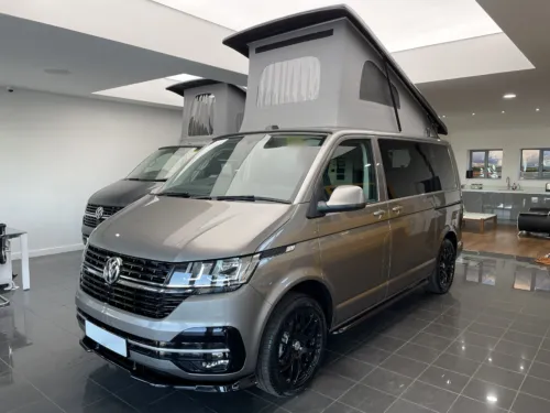 Photo 1 of 2023 73 REG VW T6.1 HIGHLINE 150DSG SWB TAILGATE – REAR CAMERA & LED LIGHTS – BRAND NEW CAMPERVAN CONVERSION