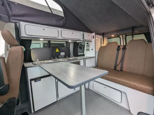 Photo 5 of 2021 21 REG VW T6.1 BUSINESS PACK 110PS SWB BARN DOORS – CAMPERVAN CONVERSION