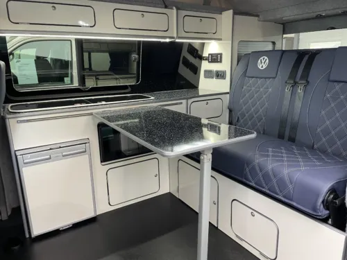 Photo 2 of 2022 72 REG VW T6.1 HIGHLINE 150DSG SWB TAILGATE – REAR CAMERA – CAMPERVAN CONVERSION WITH VANSHADES BLINDS
