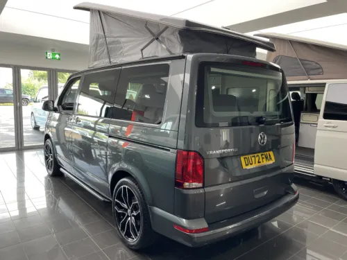 Photo 5 of 2022 72 REG VW T6.1 HIGHLINE 150DSG SWB TAILGATE – REAR CAMERA – CAMPERVAN CONVERSION WITH VANSHADES BLINDS