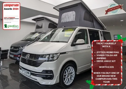 Photo 1 of 2022 72 REG VW T6.1 BUSINESS PACK 110PS SWB BARN DOORS – CAMPERVAN CONVERSION