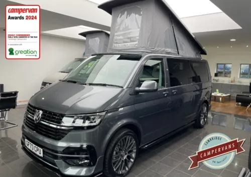Photo 1 of 2023 73 REG VW T6.1 HIGHLINE 204PS DSG, LWB, TAILGATE – T30, LED LIGHTS, HEATED SEATS, REAR CAMERA, NAV, DETACHABLE TOWBAR – BRAND NEW CAMPERVAN CONVERSION