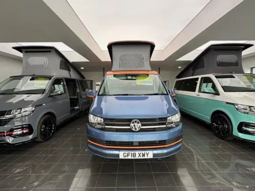 Photo 3 of 2018 18 REG VV T6 TRANSPORTER WITH AIR CON 102PS SWB BARN DOORS – CAMPERVAN CONVERSION