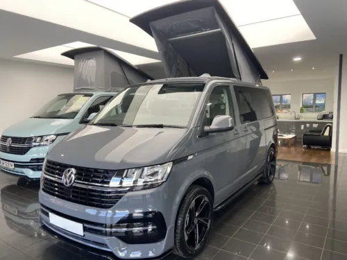 Photo 1 of 2023 73 REG VW T6.1 204DSG HIGHLINE SWB TAILGATE – T30, REAR CAMERA, LED LIGHTS, HEATED SEATS, POWER LATCHING SLIDING DOOR – BRAND NEW CAMPERVAN CONVERSION
