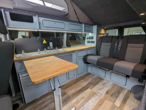 Photo 4 of 2018 68 REG VW T6 102PS LWB, BARN DOORS – CAMPERVAN CONVERSION