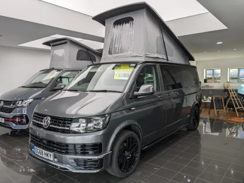 Photo 1 of 2018 68 REG VW T6 102PS LWB, BARN DOORS – CAMPERVAN CONVERSION