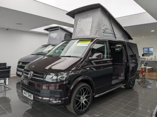 Photo 1 of 2017 17 REG VW T6 HIGHLINE 102PS, SWB, TAILGATE – CAMPERVAN CONVERSION