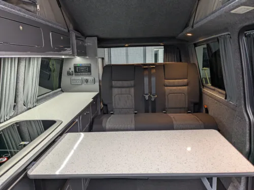 Photo 2 of 2023 73 REG VW T6.1 HIGHLINE 204PS DSG, LWB, TAILGATE – T30, LED LIGHTS, HEATED SEATS, REAR CAMERA, NAV, DETACHABLE TOWBAR – BRAND NEW CAMPERVAN CONVERSION