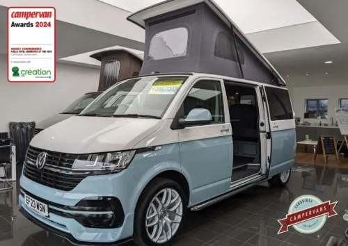 Photo of 2023 23REG VW T6.1 BUSINESS PACK 110PS LWB BARN DOORS – CAMPERVAN CONVERSION