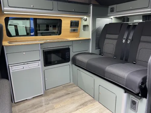 Photo 2 of 2024 73 REG VW T6.1 150DSG HIGHLINE SWB BARN DOORS – T30 – BRAND NEW CAMPERVAN CONVERSION