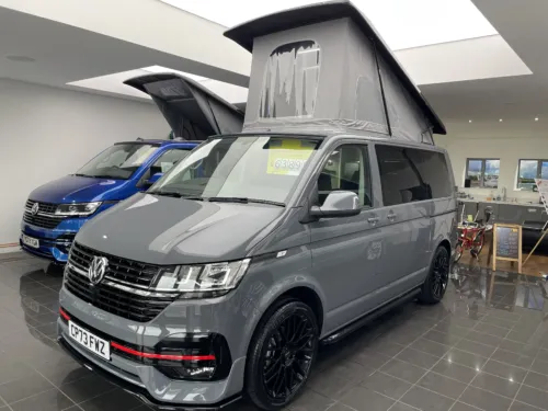 Photo 1 of 2024 73 REG VW T6.1 150DSG HIGHLINE SWB BARN DOORS – T30 – BRAND NEW CAMPERVAN CONVERSION