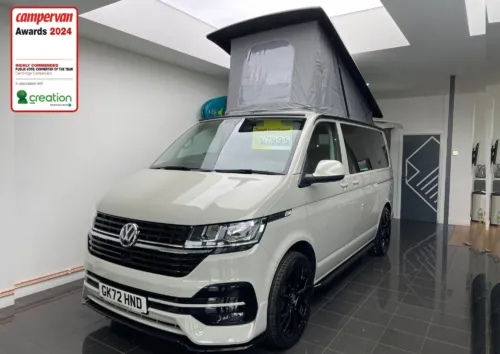 Photo 1 of 2022 72 REG VW T6.1 HIGHLINE 150DSG SWB TAILGATE – REAR CAMERA & HEATED SEATS – CAMPERVAN CONVERSION