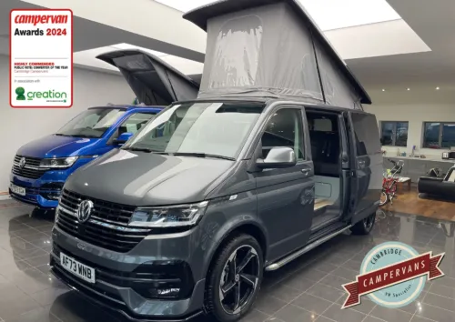 Photo of 2023 73 REG VW T6.1 HIGHLINE 150PS LWB BARN DOORS – LED LIGHTS – BRAND NEW CAMPERVAN CONVERSION