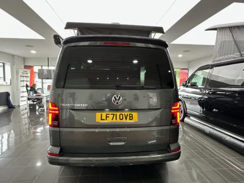 Photo 4 of 2021 71 REG VW T6.1 150DSG HIGHLINE SWB TAILGATE – LED LIGHTS, REAR CAMERA, HEATED SEATS, CARPETED CAB – CAMPERVAN CONVERSION