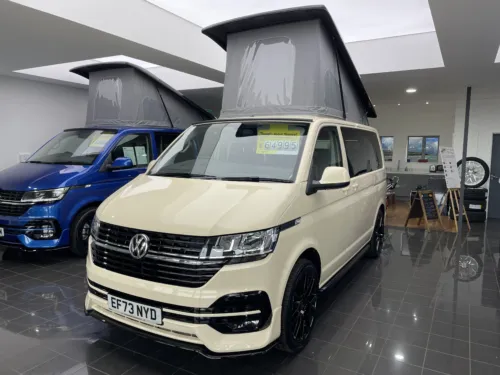 Photo 1 of 2023 73 REG VW T6.1 150DSG HIGHLINE SWB TAILGATE – REAR CAMERA, HEATED SEATS – BRAND NEW CAMPERVAN CONVERSION