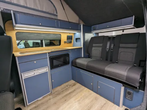 Photo 3 of 2022 72 REG VW T6.1 HIGHLINE 110PS TAILGATE – LED LIGHTS, REAR CAMERA – CAMPERVAN CONVERSION