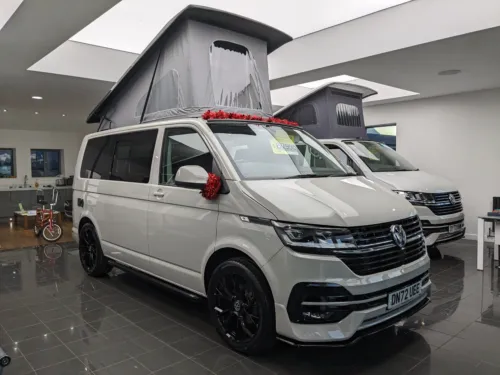 Photo 2 of 2022 72 REG VW T6.1 HIGHLINE 110PS TAILGATE – LED LIGHTS, REAR CAMERA – CAMPERVAN CONVERSION