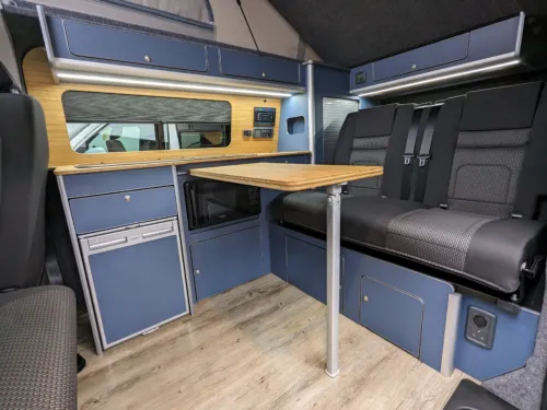 Photo 4 of 2022 72 REG VW T6.1 HIGHLINE 110PS TAILGATE – LED LIGHTS, REAR CAMERA – CAMPERVAN CONVERSION